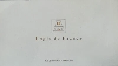 Logis de France Kit trousse de toilette Dépannage voyage Vintage - Photo 1/4