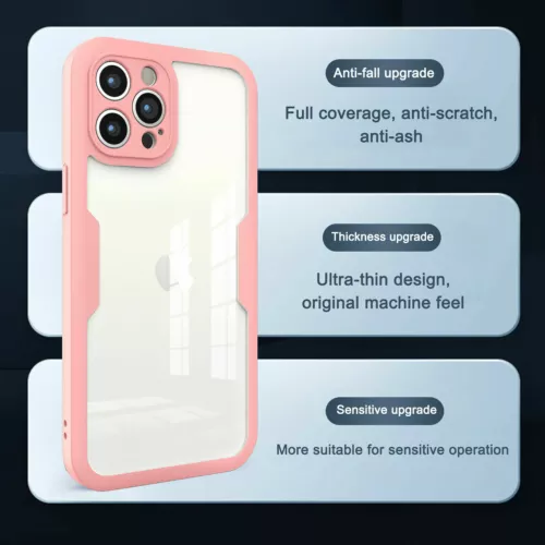 Clear Case für iPhone 15 14 Pro Max 13 12 11 XR 360° Full Screen Schutz Hülle - Bild 27 von 37
