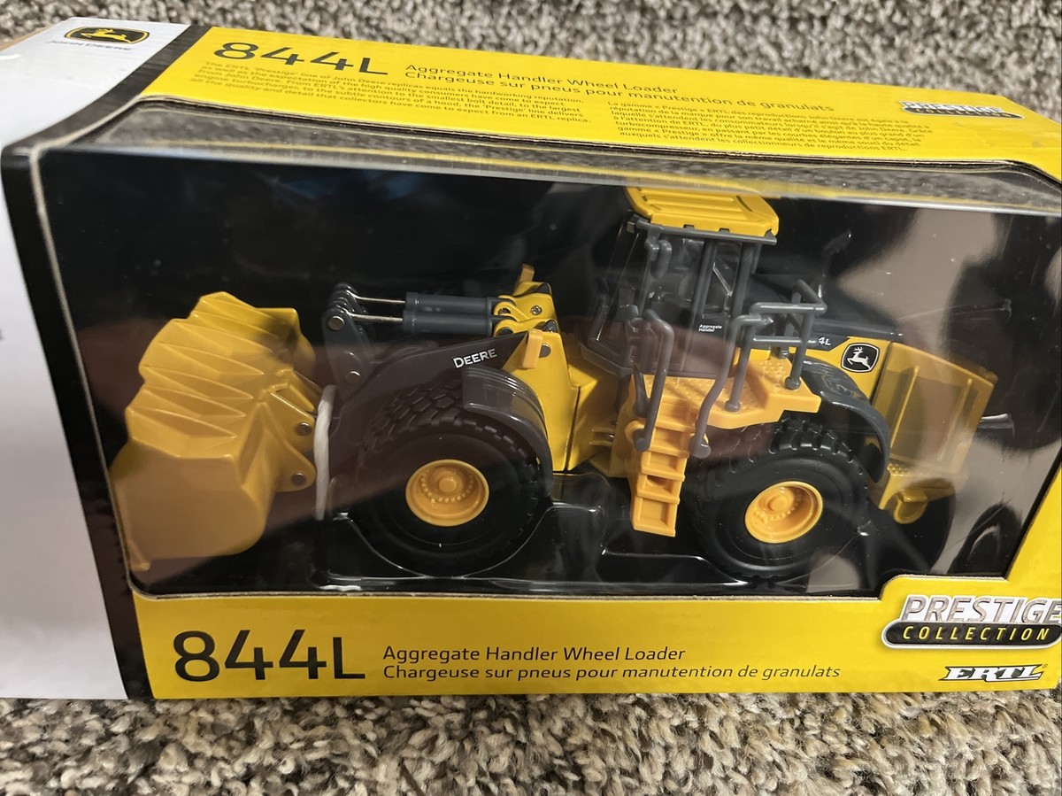 Pala Gommata John Deere 844L In Scala 1:50 | Ertl | Modello Da Collezione | Nuova In Scatola - Foto 2