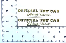 Smith Miller official tow car water slide decal.   SHIPPING W/TRACKING