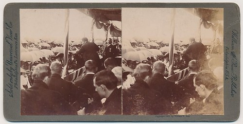 PRESIDENT SV - Teddy Roosevelt Greeting Crowds - Universal View Co