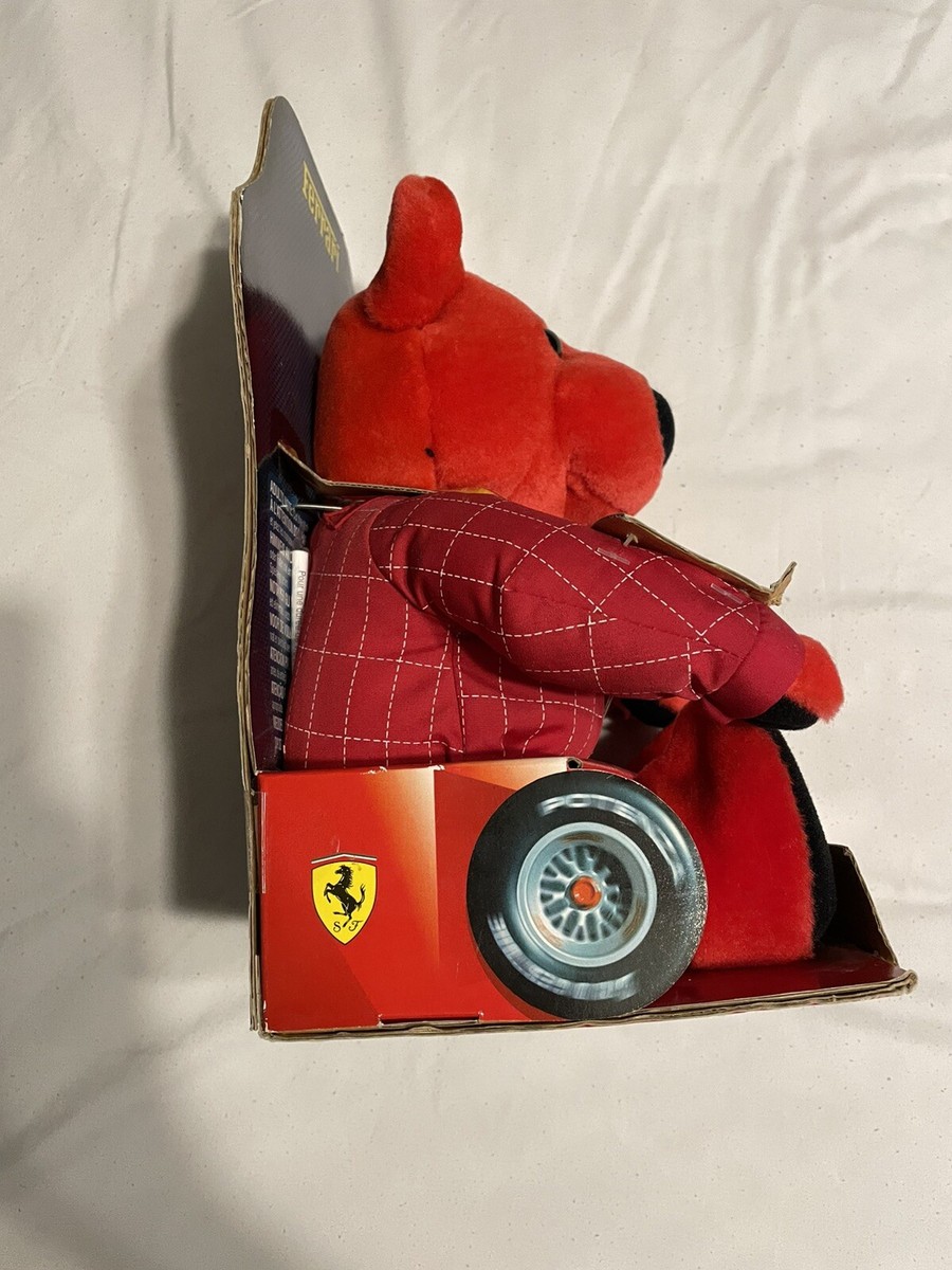 Ferrari Teddy Bear Licensed New With Tags And In Box | eBay