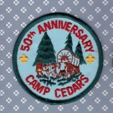 Camp Cedars  - M id-America Council  - Mint -  50th Ann