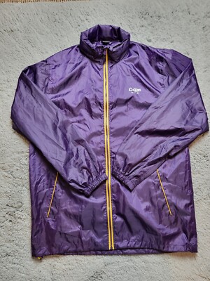 Cotton Traders Raincoat Mack Purple Ladies Size Small UK