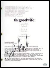 Christine Baranski "The Good Wife" AUTOGRAPH Signed Full 'Unplugged' Script ACOA