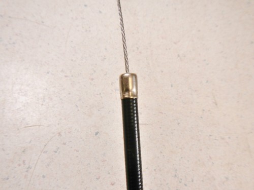 MOTO GUZZI NOS MISC CABLE (POSSIBLY CLUTCH)(OVERALL LENGTH 41 1/2") - Picture 6 of 7