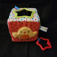 Just Play Interactive Toy Stimulate Sense Square Blossom Farm Activity Cube