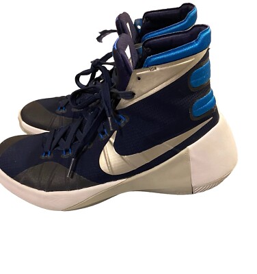 Nike Women s Hyperdunk 2015 Blue/Silver Sz. Us 8.5