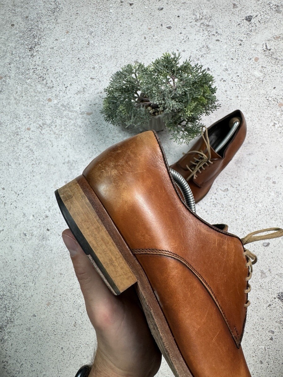 To Boot New York Shoes Mens 8 Brown Leather Derby Oxford Lace Up Dress Formal To Boot New York - Nico Brown Leather Lace-Up Dress Shoe main image 4