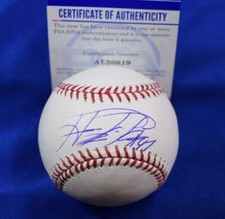 Howie Kendrick PSA DNA Coa Autograph Major League OML Signed Baseball