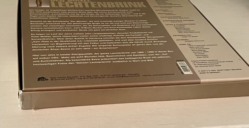 Der Ganze Lechtenbrink Bear Family Deluxe Box Set 7 CD Box - Bild 3 von 4