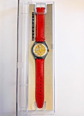 時計 swatch automatic SAN103 Abendrot Swatch Automatic New NOS Abendrot SAN103 1994 Vintage Wrist