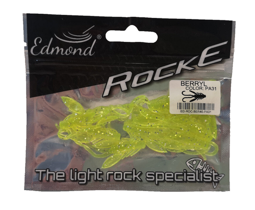 EDMOND Soft Lures Rock - Beany Col. PA31 - 4,5 cm env.. - Enveloppe de