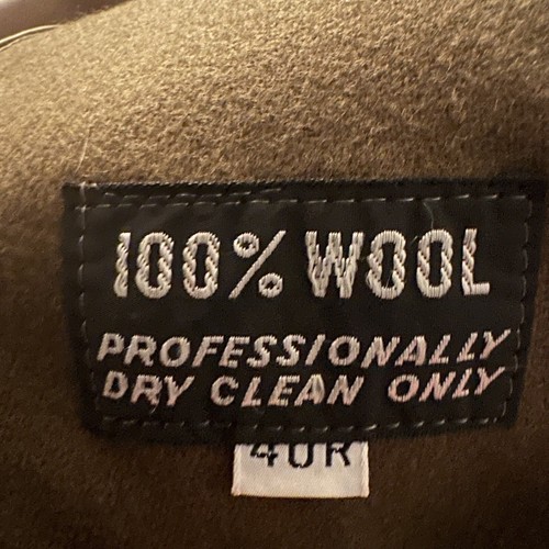 VTG Classic Hart Schaffner Marx Trench Coat Mens Tan 40R Removable Wool Lining - Picture 4 of 4