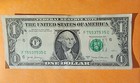 fancy serial number 2017A ONE DOLLAR NOTE TRINARY 7553 7535  — photo 2