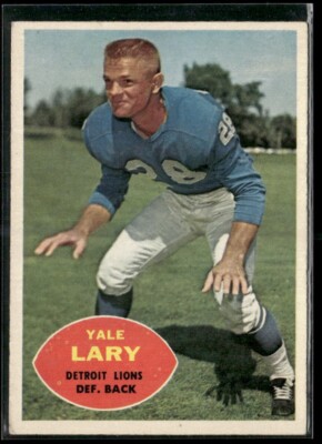 1960 Topps #48 Yale Lary - Detroit Lions