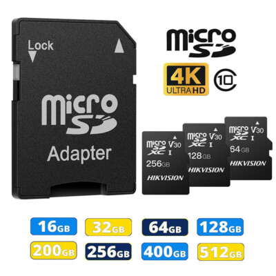 5/10x Micro SDXC Karte 64GB 256GB Speicherkarte UHS-I Performance 92MB/s Class10