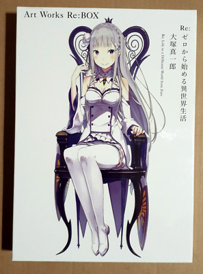 Re:Zero Starting Life In Another World Art Works Re:BOX Japan Anime Book 2017