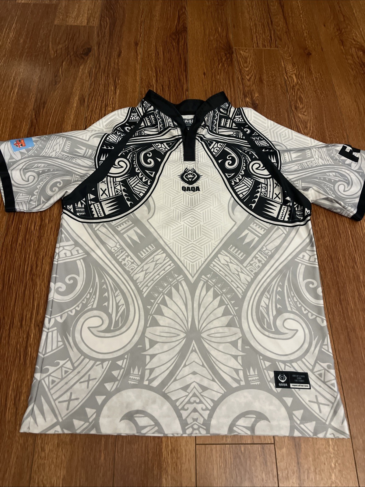 Fiji Rugby Union Shirt Jersey Mens Size Large