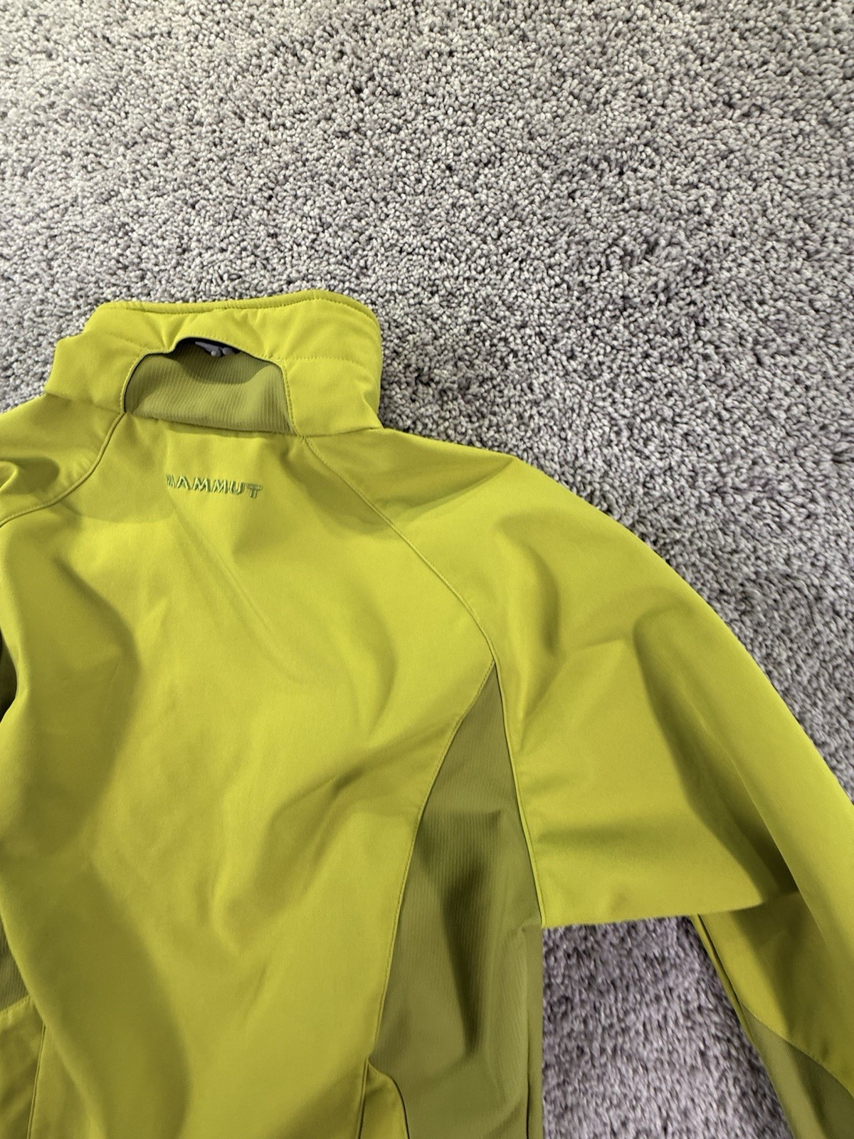 Mammut SofTech Jacket Womens Small Full Zip Green… - image 12