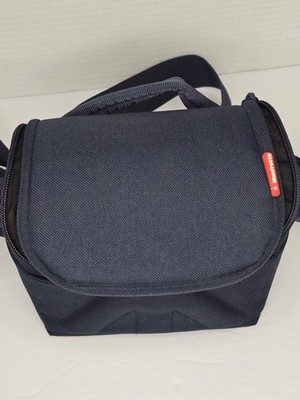 Manfrotto blue clam shell crossbody padded camera bag Amica 10