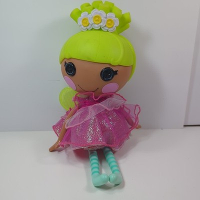 Rare Lalaloopsy Pix E. Flutters Full Size Doll 12'' Wings Pink Dress