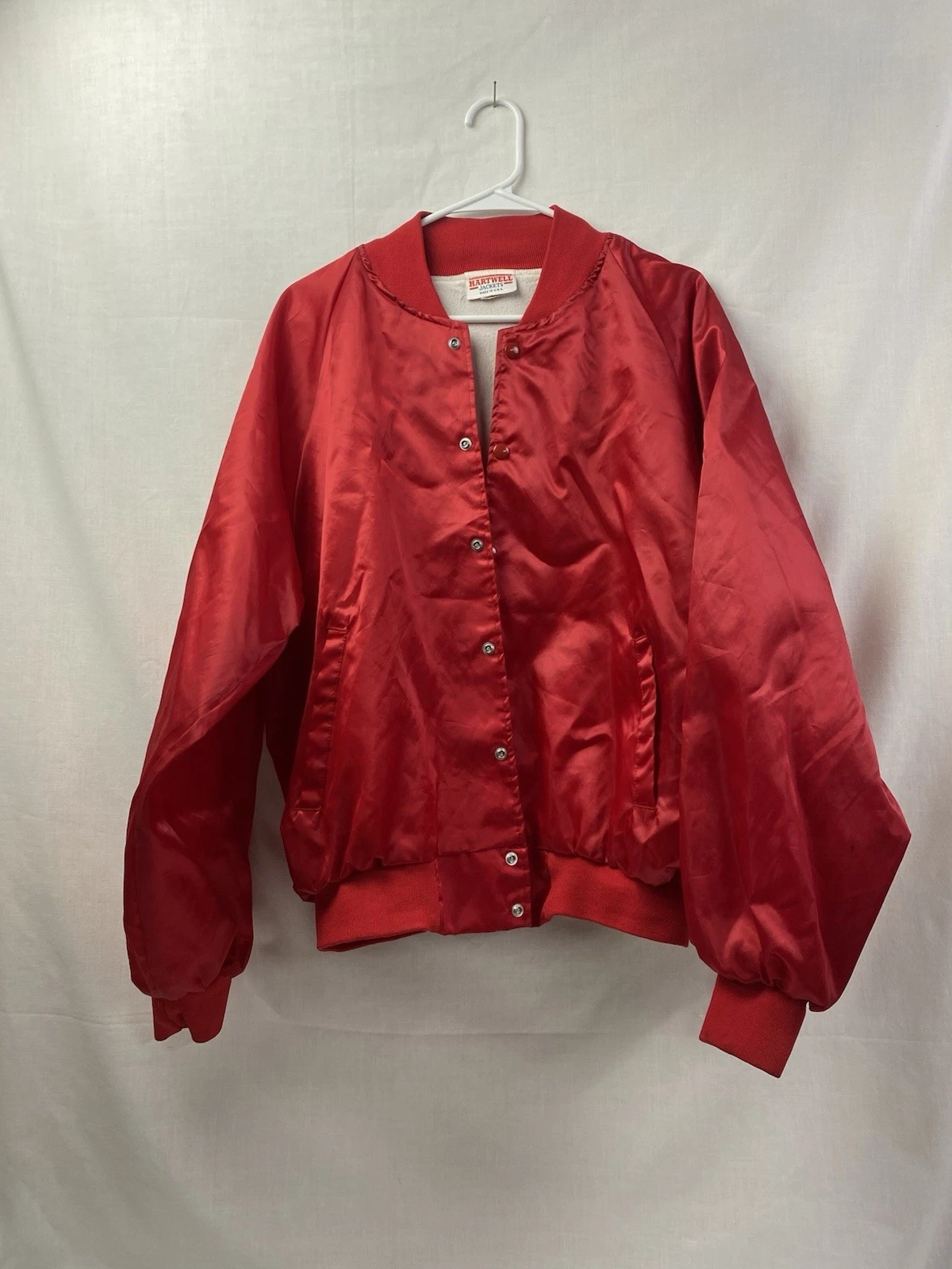 VTG Red Hartwell Rollerblading Windbreaker Size XL