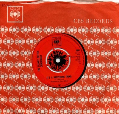 Peanut Butter Conspiracy (The):It's a happening thing/twice is life:UK CBS:1967