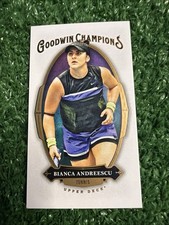 2020 Upper Deck Goodwin Champions #27 Bianca Andreescu Minis