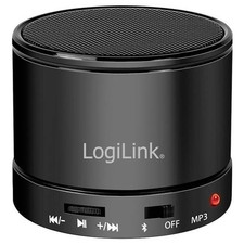 LogiLink SP0062 Bluetooth FM Radio Speaker, Handsfree Function Black