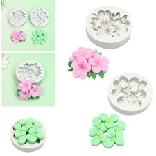 3D Flower Silicone Molds Chocolate Fondant Silicone Mold for Cake Baking