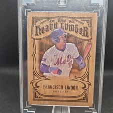 2026 Topps Series 1 Heavy Lumber HL-8 Francisco Lindor New York Mets