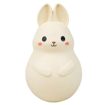 Roly Poly - Bunny, Tummy Time Baby Infant Toy, Wobbling, Soothing Sensory Toy...