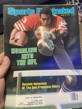 Sports Illustrated April 26 1982 Renaldo Nehemiah 49ers NFL