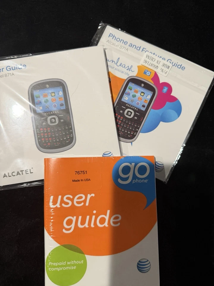 AT&T Go Phone 871A Alcatel Foto 4 de 4