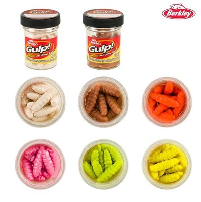 BERKLEY GULP HONEY WORM Gummiwurm Köder 18 Stk 3,3 cm