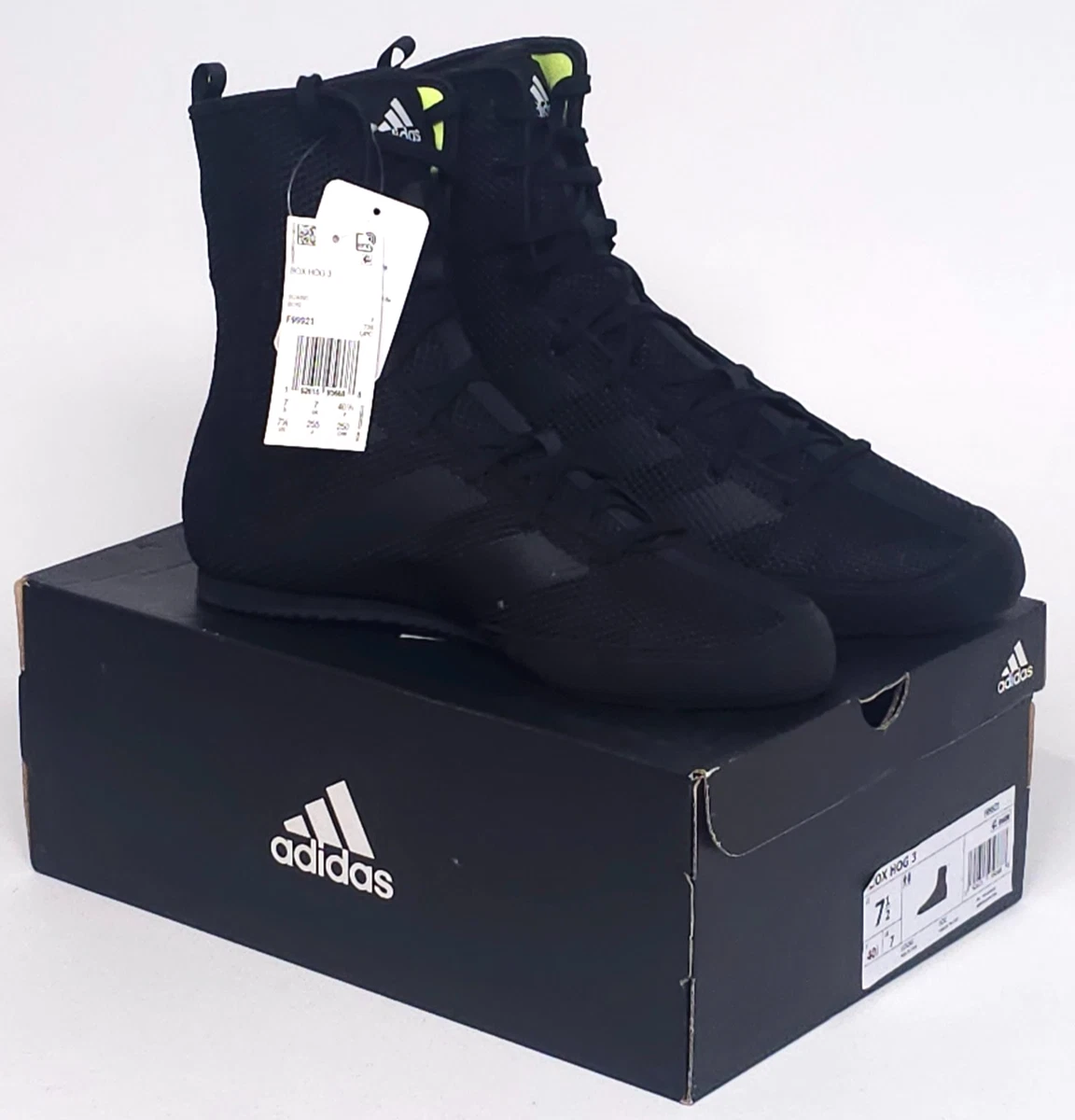 adidas Box Hog 3 Triple Black for Sale | Authenticity Guaranteed