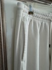 Member's Mark L Women's Fleece Elastic Waist Drawstring Jogger Ivory EUC — photo 5