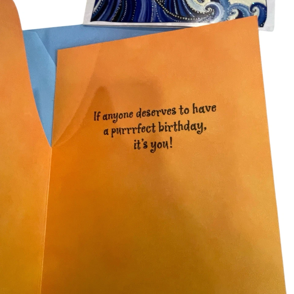 Laurel Burch Art Greeting Cards Lot Of 4 ( 2 Birthday, 1 Support, 1 Blank) - Image 3 of 4