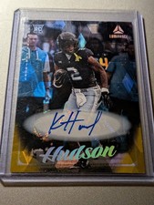 2025 Panini Luminance Kobe Hudson Gold Auto /100 RC Panthers UCF
