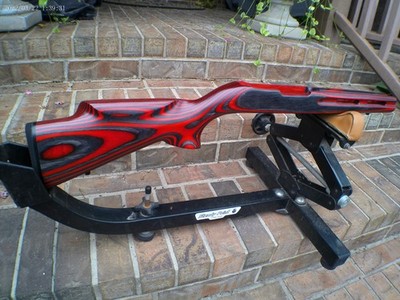 Ruger 10/22 TRAILBLAZER SATIN RED Stock STUDS FOR FACTORY BARREL FREESHIP 200