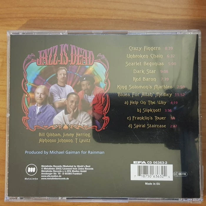 JAZZ IS DEAD Blue Light Rain VG+/EX(CD) - Bild 4 von 4