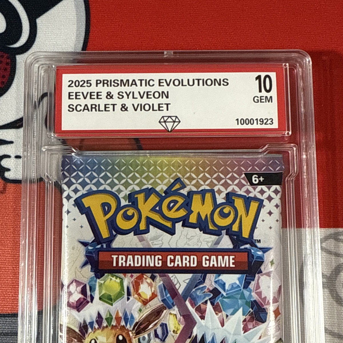 【CGC10】イーブイAR 英語版 prismatic evolution Graded 10 2025 Prismatic Evolutions Sealed Booster Cards