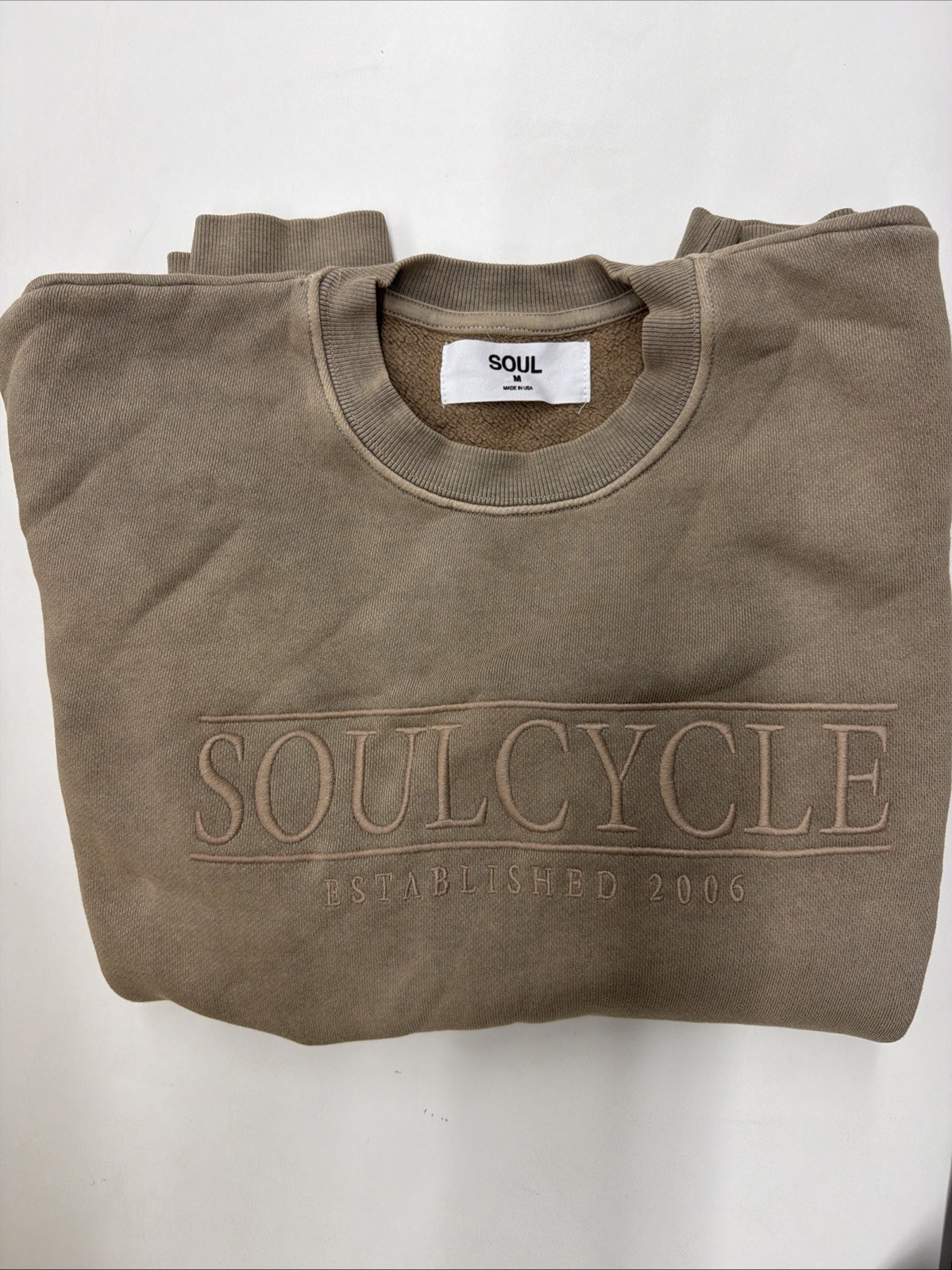 Soul by SoulCycle SAM CREW NECK SWEATSHIRT | SIZE MEDIUM