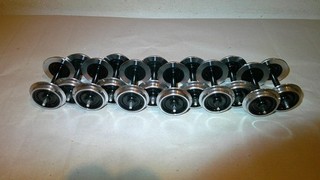 LGB 6x2 Metal Axles (12 Axles) LGB No. 67419