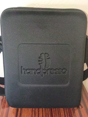 Handpresso Portable Manual Espresso Machine, Pressure Gauge, Case, Black
