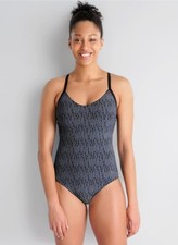 Arena Women's Black Bodylift B-Cup Swimsuit 1 Piece Swim Sz 32 New