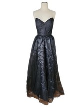 Whimsigoth Dark Fairy Taffeta Wedding Gown Size 14 Sweetheart New With Flaw Hoco