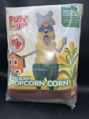 Popcorn Corn Inflatable Suit Ages 7-10 By Spooktacular Creations (HOME84)