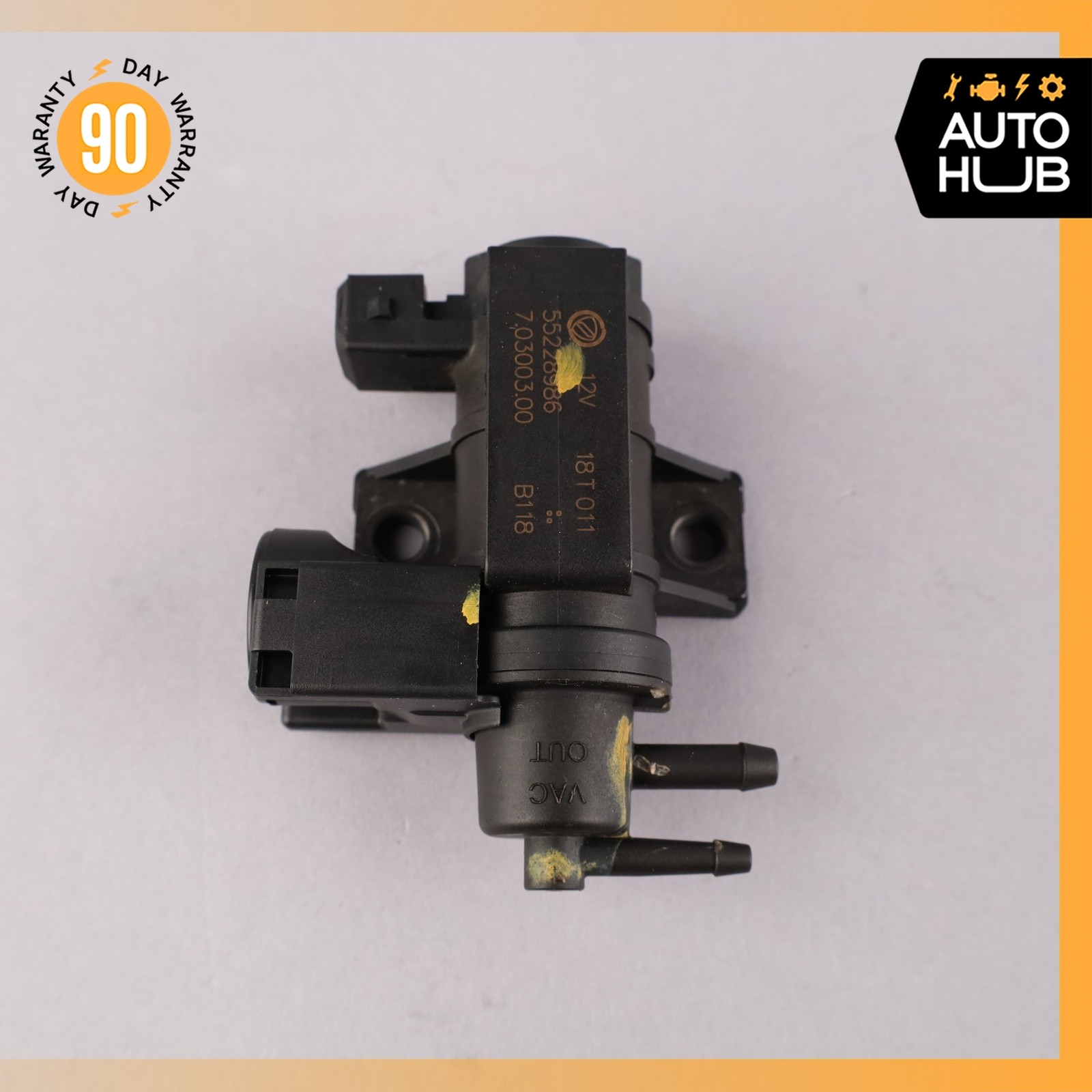 17-24 Maserati Levante M161 Vacuum Accumulator Solenoid Valve OEM 89k